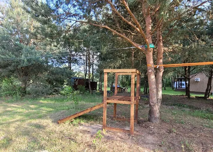 Wioslem W Hamaku Nad Wkra 假日公园 *